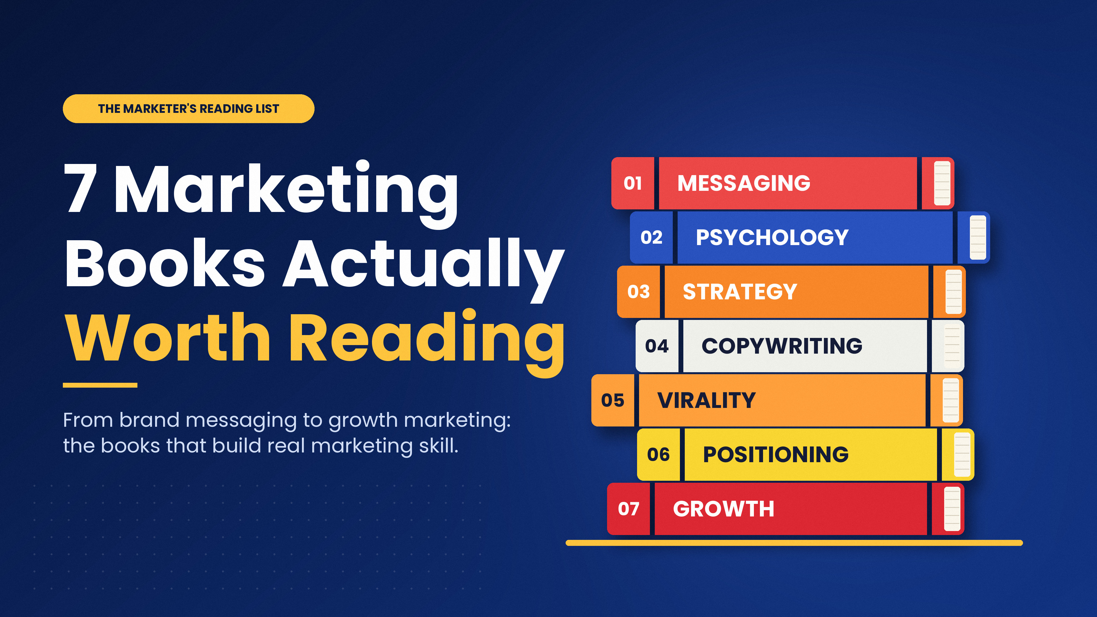 7 Marketing Books Every Marketing Professional Should Read